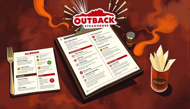 Outback Steakhouse Allergen Menu