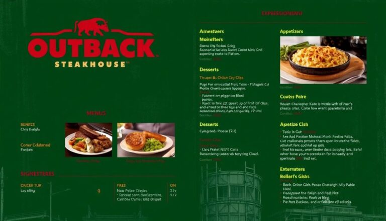 Outback Steakhouse Columbus Menu