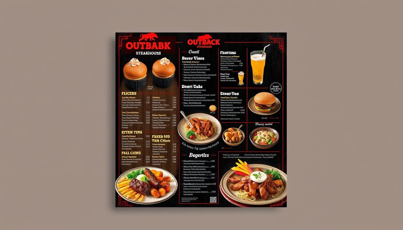Outback Steakhouse Florence Menu
