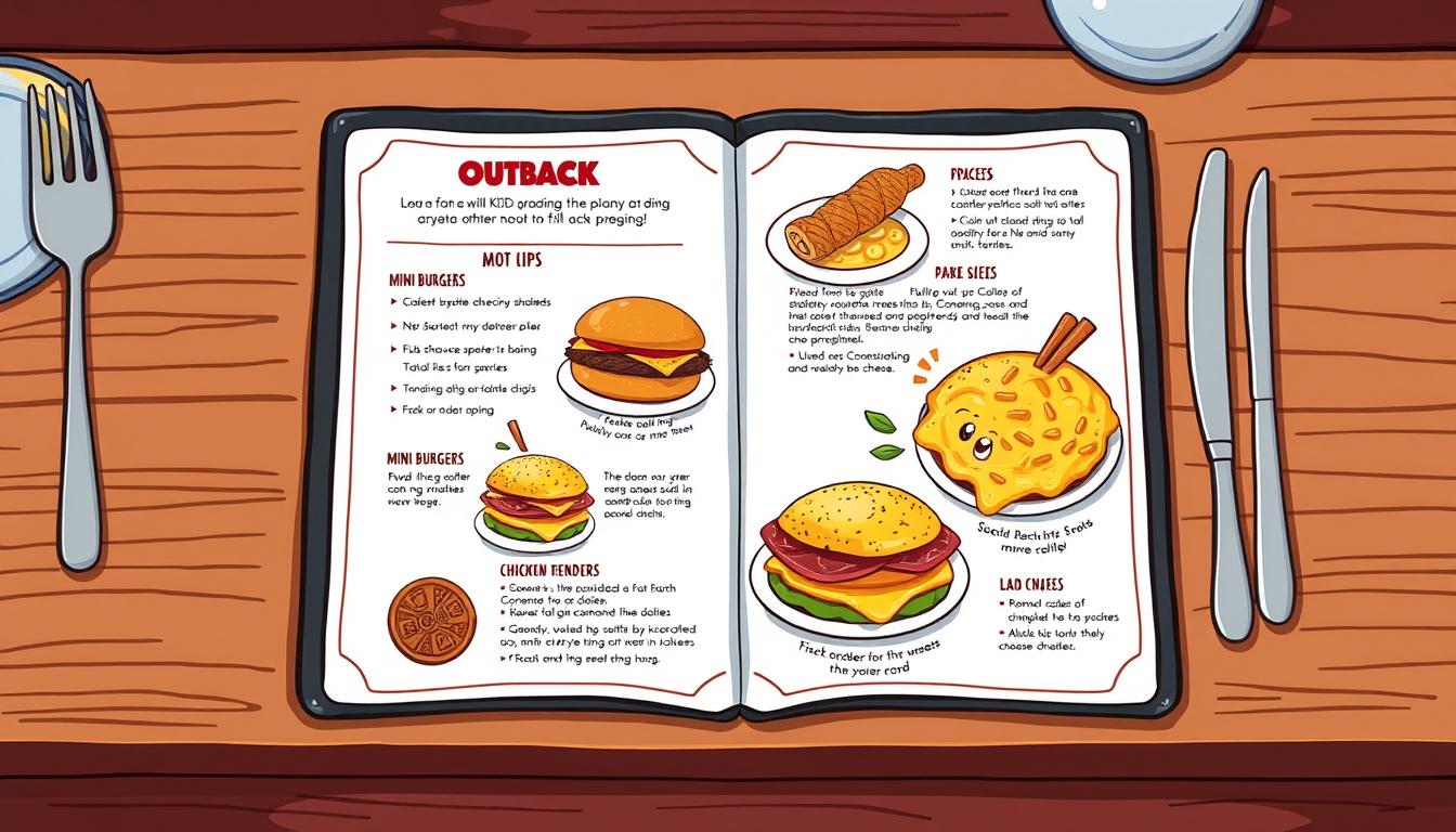 Outback Steakhouse Kids Menu