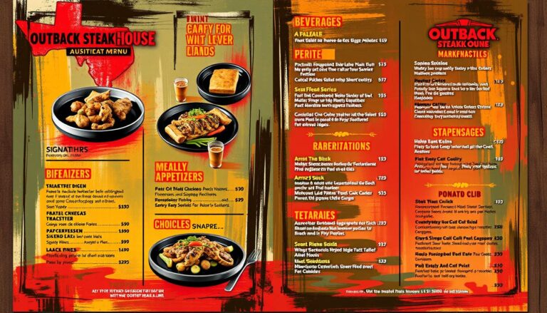 Outback Steakhouse Springfield Menu