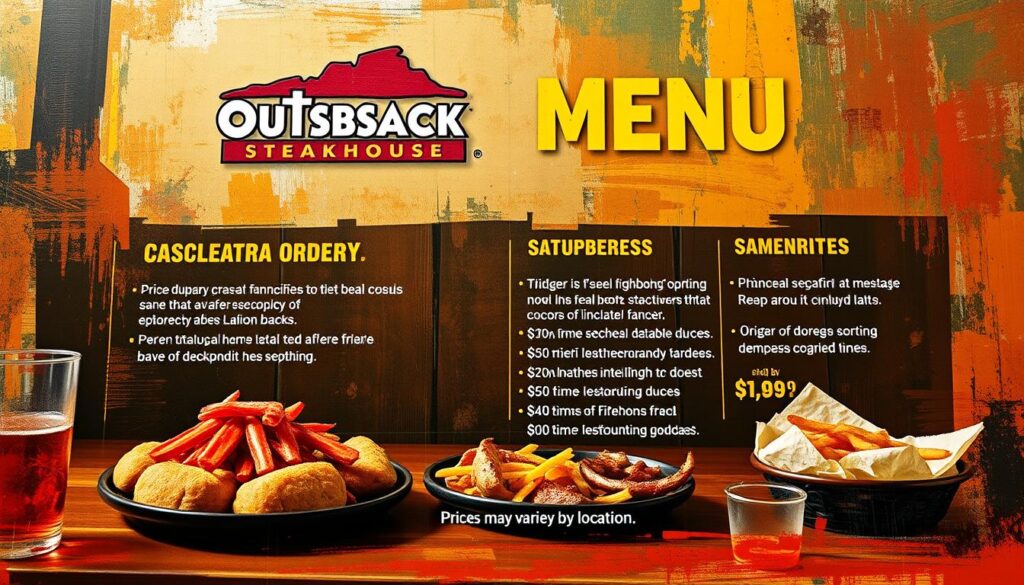 Outback Steakhouse lunch prices