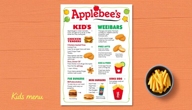 Applebee’s Kids Menu with Prices (Updated on November 2025)