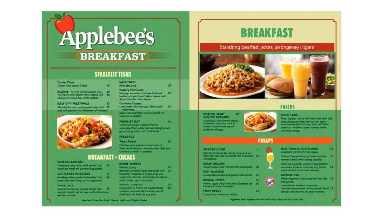 Applebee’s Breakfast Menu Prices (Updated on November 2025)