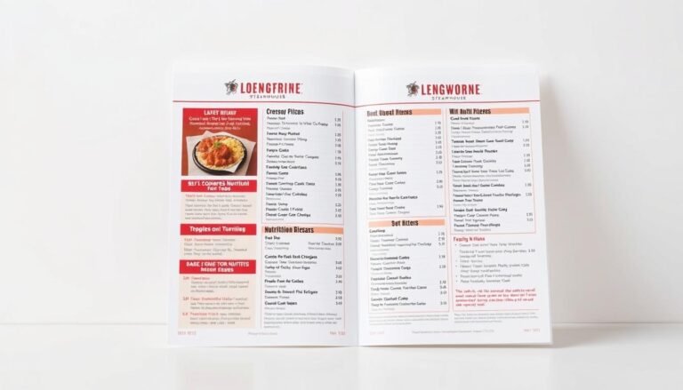 longhorn steakhouse menu nutrition